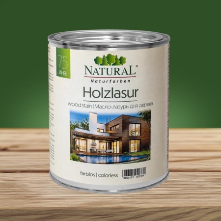 Holzlasur Natural Naturfarben Holzlasur Dose von Natural aus Österreich