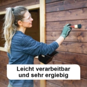 Leicht verarbeitbar und sehr ergiebig