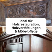 Antik Bienenwachs Ideal für Holzrestauration, Holzvertäfelungen & Möbelpflege