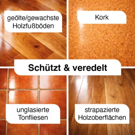 Fußboden-Bienenwachs Natural Naturfarben Fußboden Bienenwachs Schützt & veredelt