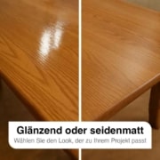 Glänzend oder seidenmatt_Tischoberfläche