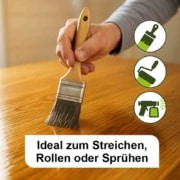 Ideal zum Streichen, Rollen oder Sprühen