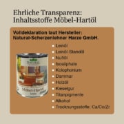 Möbel-Hartöl Natural Naturfarben Moebel-Hartoel-Inhaltsstoffe-Natural-Naturfarben