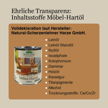 Möbel-Hartöl Natural Naturfarben Moebel-Hartoel-Inhaltsstoffe-Natural-Naturfarben