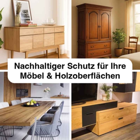 Nachhaltiger Schutz für Ihre Möbel & Holzoberflächen