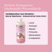 Pflanzenoelseife-Inhaltsstoffe-Natural-Naturfarben