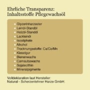 Pflegewachsoel-Inhaltsstoffe-Natural-Naturfarben