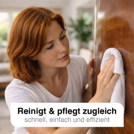 Spezialreiniger Reinigt & pflegt zugleich