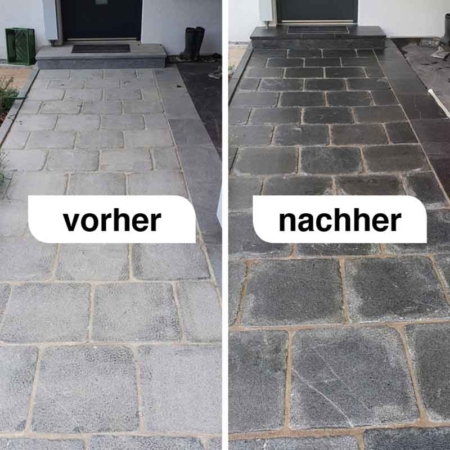 Steinoel-vorher-nachher