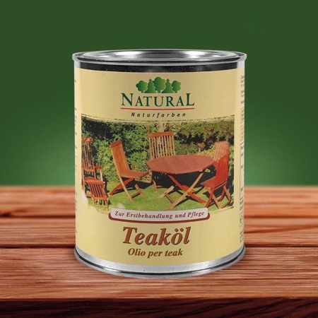 Teaköl Natural Naturfarben Teakoel natural - Natural Naturfarben