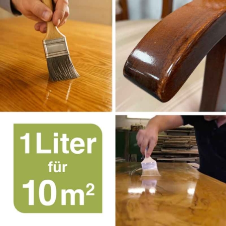 Verbrauch Holzlack