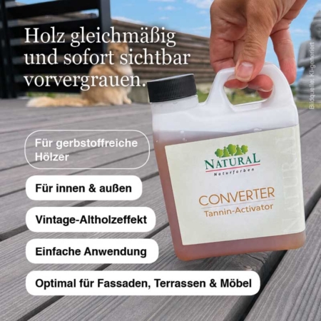 Converter Tannin-Activator Natural Naturfarben Converter-Natural-Naturfarben