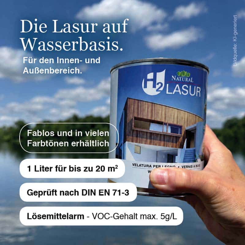 H2 Lasur Natural Naturfarben 1 - Natural Naturfarben