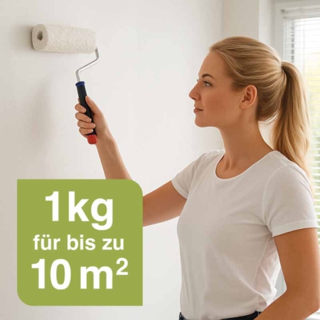 Naturharz Wandfarbe Verbrauch