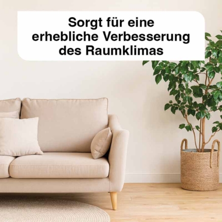 Naturharz Wandfarbe erhebliche Verbesserung des Raumklimas