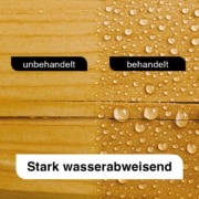 Stark wasserabweisend