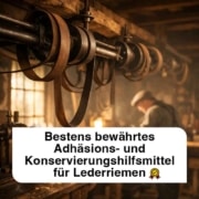 bewährtes Adhäsionsöl für Lederriemen