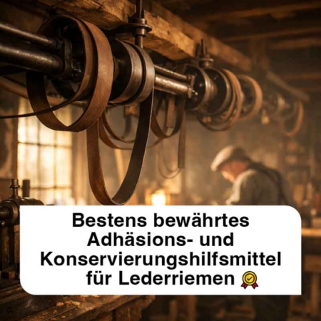 bewährtes Adhäsionsöl für Lederriemen