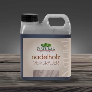 Natural Nadelholz-Vergrauer - wie bekomme ich eine helle, natürliche Optik? Natural Naturfarben Nadelholz-Vergrauer Produkt-Darstellung