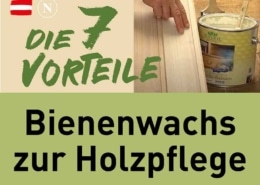 Bienenwachs für Holz Natural Naturfarben Bienenwachs für Holz