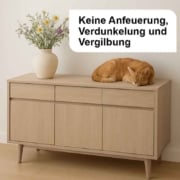 Keine Anfeuerung, Verdunkelung und Vergilbung