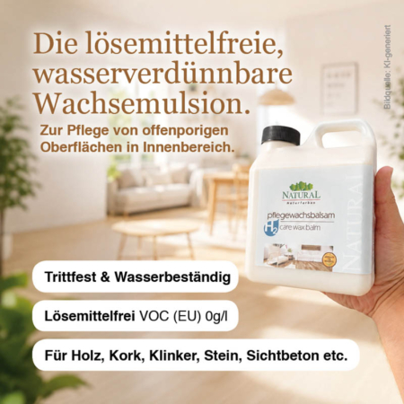 H2 Pflegewachsbalsam Natural Naturfarben H2-Pflegewachsbalsam-Natural-Naturfarben