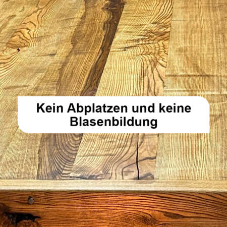 Natürliche Holzlasur mit perfekter Oberflächenhaftung – kein Abplatzen, keine Blasenbildung