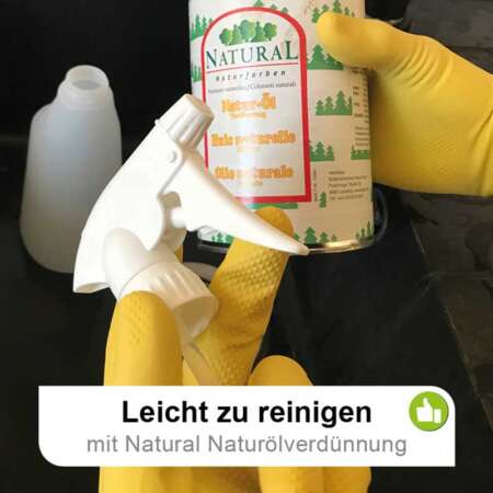 Natural Sprühflasche Natural Naturfarben leicht_zu_reinigen_natural_naturfarben