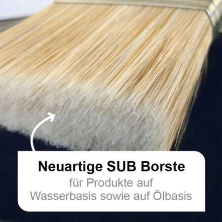 Flachpinsel in Profiqualität Natural Naturfarben neuartige_sub_borste