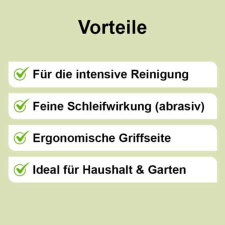 Griffschwamm - Pflegeschwamm - Putzschwamm Natural Naturfarben vorteile_griffschwamm
