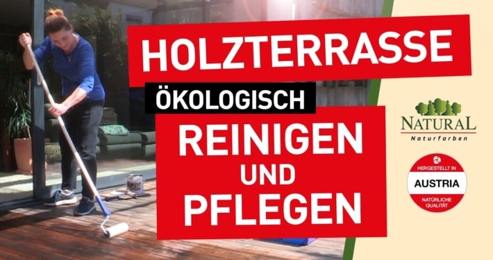 Video: Holzterrasse reinigen & pflegen mit Natural Naturfarben Natural Naturfarben holzterrasse reinigen und pflege - Natural Naturfarben