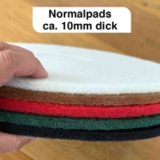 Normalpad Reinigungspad Natural Naturfarben Normalpads_reinigungspads_10mm