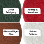 Superpad Polierpad Natural Naturfarben Pad Eigenschaften