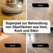 Superpad Polierpad Natural Naturfarben Superpad zur Behandlung von Oberflächen