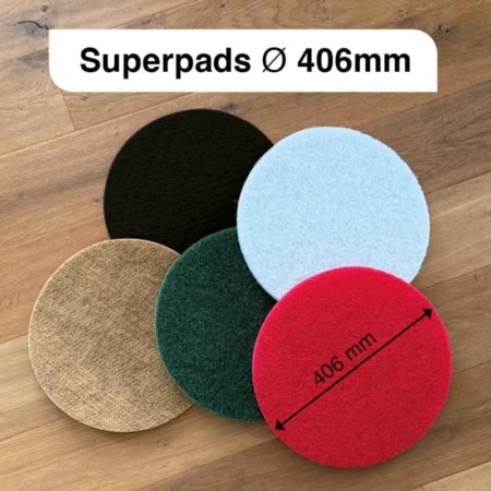 Superpad Polierpad Natural Naturfarben Superpads 406mm - Natural Naturfarben