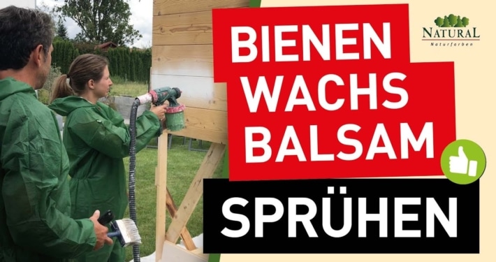 Video: Natural Bienenwachsbalsam anwenden mit Sprühsystem Natural Naturfarben 5f fkUudweQ - Natural Naturfarben