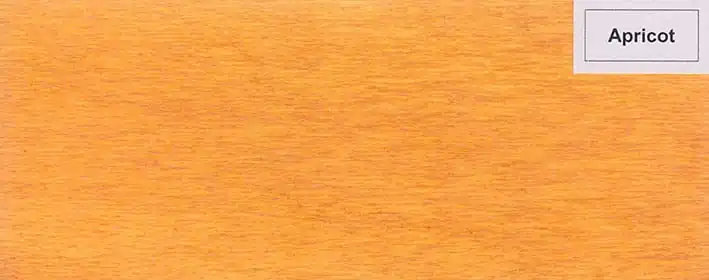 Holzlasur Classic – Farbton Apricot Beispielbild des Farbtons Apricot der Natural Holzlasur Classic
